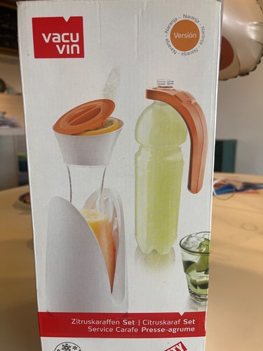 Vacu vin zitruspresse karaffe - vin,
