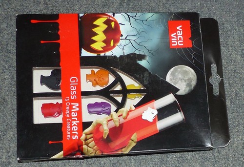 Vacu vin glasmarker creepy - vin, 13