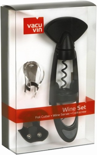 Vacu vin geschenk set - vin,