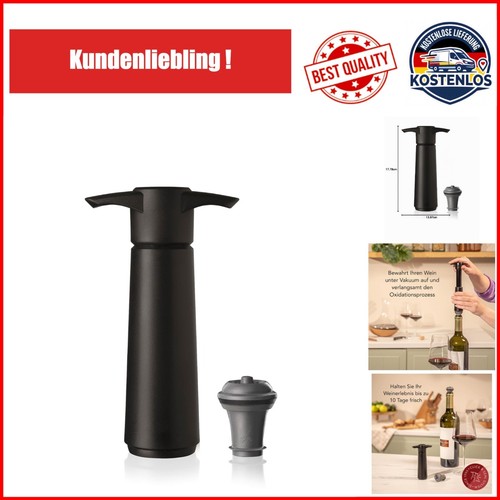 Vacu vin weinpumpe mit - weinpumpe,